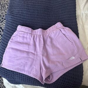 North face sweat shorts